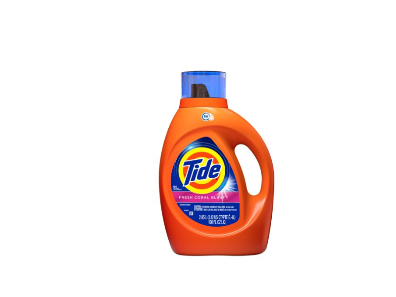 Tide Liquid Laundry Detergent, Fresh Coral Blast, 100 fl oz Ingredients