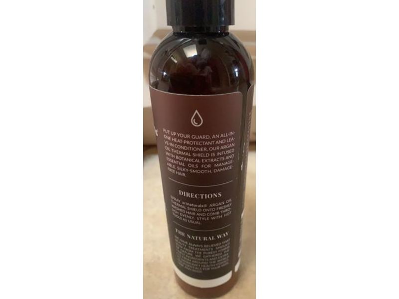 Artnaturals Thermal Shield Heat Protection, Organic Argan Oil, 8 oz/236 mL