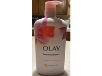 Olay Fresh Radiance Body Wash, Rose Water & Sweet Nectar, 27 fl oz/798 mL - thumbnail 2