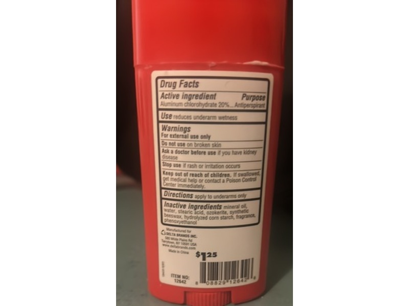 Lucky Super Soft Antiperspirant Deodorant, Cedarwood, 1.6 fl oz/54 g