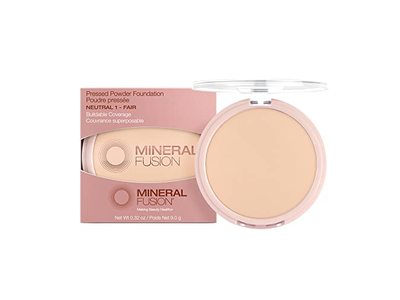 Mineral Fusion Pressed Powder Foundation, Neutral 1 Fair, 0.32 fl oz/9.0 g