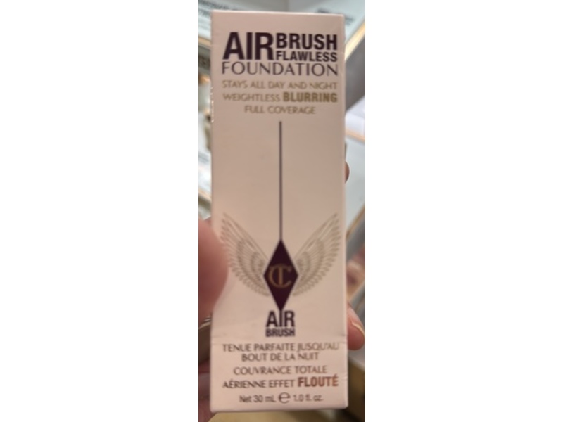Charlotte Tilbury Airbrush Flawless Foundation, 5 Cool, 1.0 fl oz/30 mL