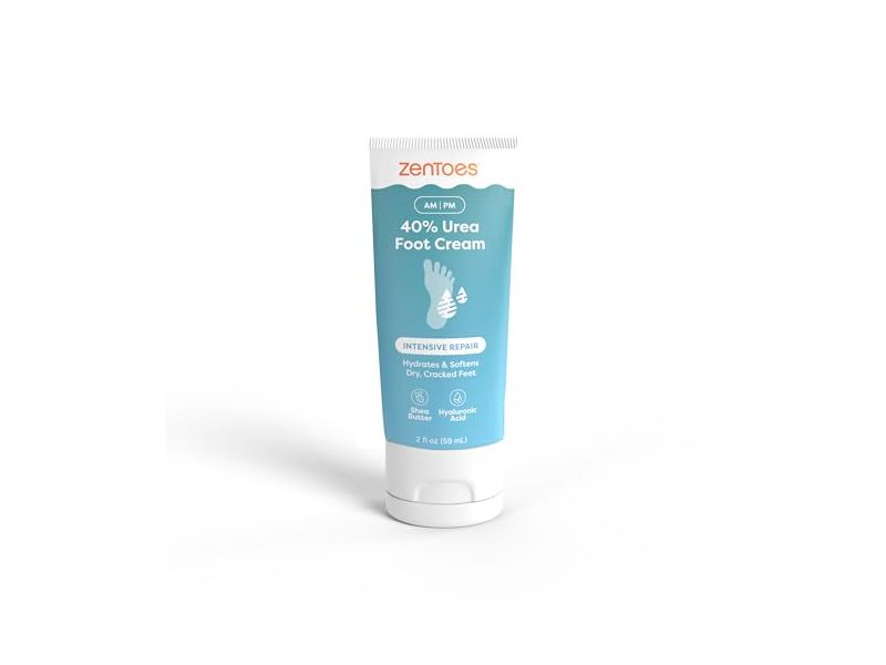 Zentoes 40% Urea Foot Cream, Intensive Repair, 2 fl oz/59 mL