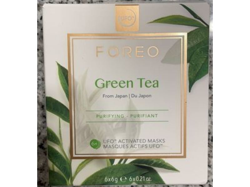 Foreo UFO Purifying Masks, Green Tea, 0.21 oz