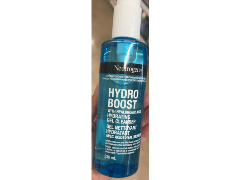 Neutrogena Hydro Boost Hydrating Gel Cleanser, 230 mL