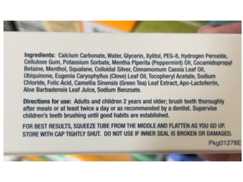 Life Extension Toothpaste, Natural Mint Flavor, 4 oz/113.4 g