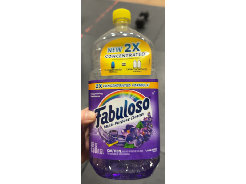 Fabuloso Multi - Purpose Cleaner, Lavender Scent, 56 fl oz/1.65 L
