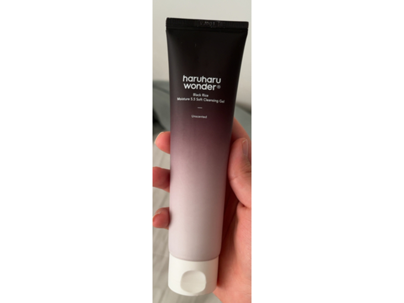 Haruharu Wonder Black Rice Moisture 5.5 Soft Cleansing Gel, 100 mL