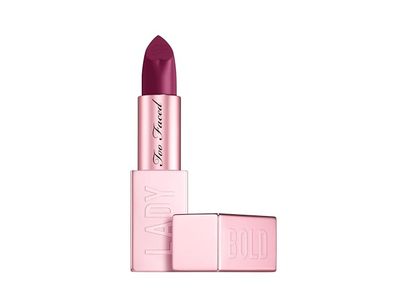 Too Faced Lady Bold Em-Power Cream Lipstick, Upgrade, 0.11 oz/3.3 g