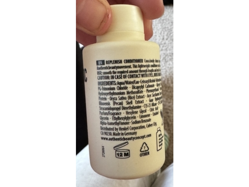Authentic Beauty Concept Replenish Conditioner, 1.6 fl oz/50 mL