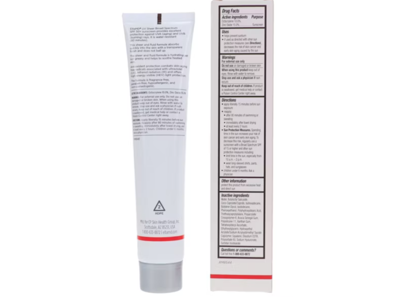 Eltamd Uv Sheer Broad-Spectrum Face & Body Sunscreen, SPF 50+, 3 fl oz/85 mL