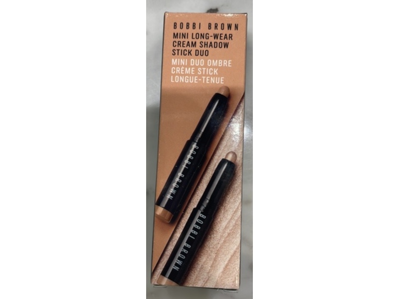 Bobbi Brown Mini Long-Wear Cream Shadow Duo, Taupe & Moonstone, 0.3 oz/9 g