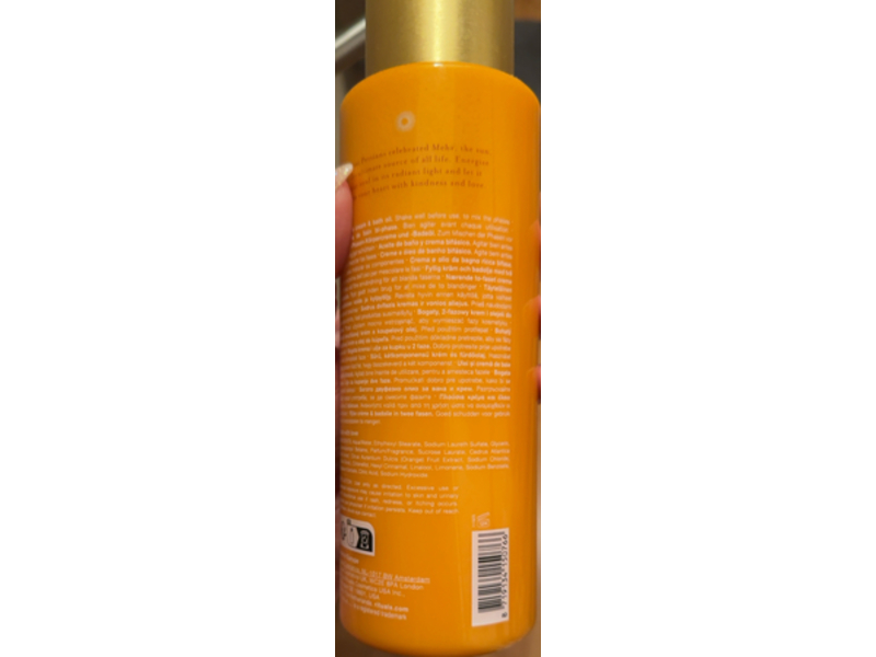 Rituals The Ritual Of Mehr 2-Phase Bath Oil, Sweet Orange & Cedarwood 16.9 fl oz/500 mL