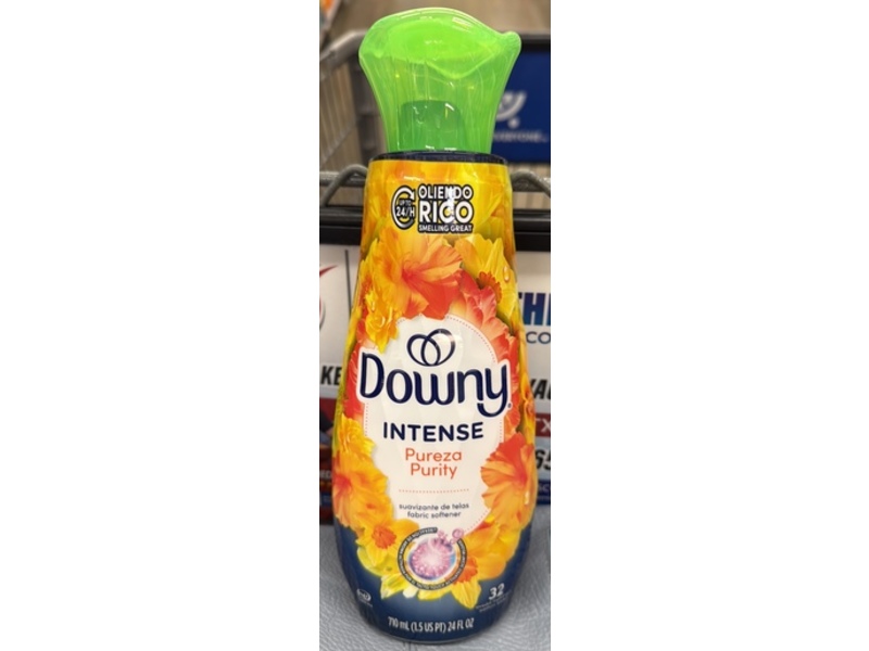 Downy Intense Fabric Softener, Pureza Purity, 32 Loads, 24 fl oz/710 mL