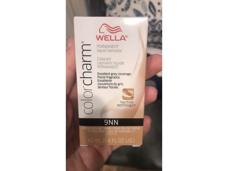 Wella Color Charm Liquid Hair Color, 9NN Intense Very Light Blonde, 42 ...