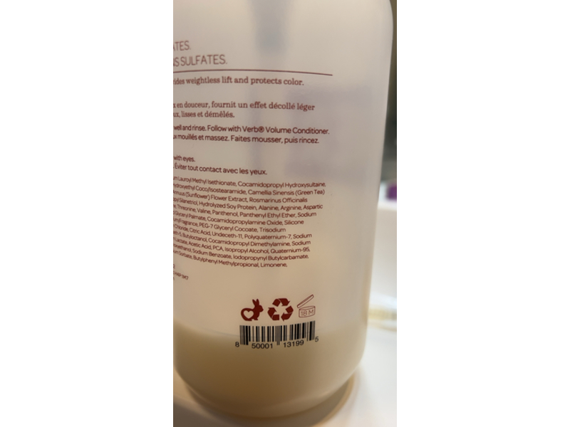 Verb Volume Shampoo, 32 fl oz/946 mL