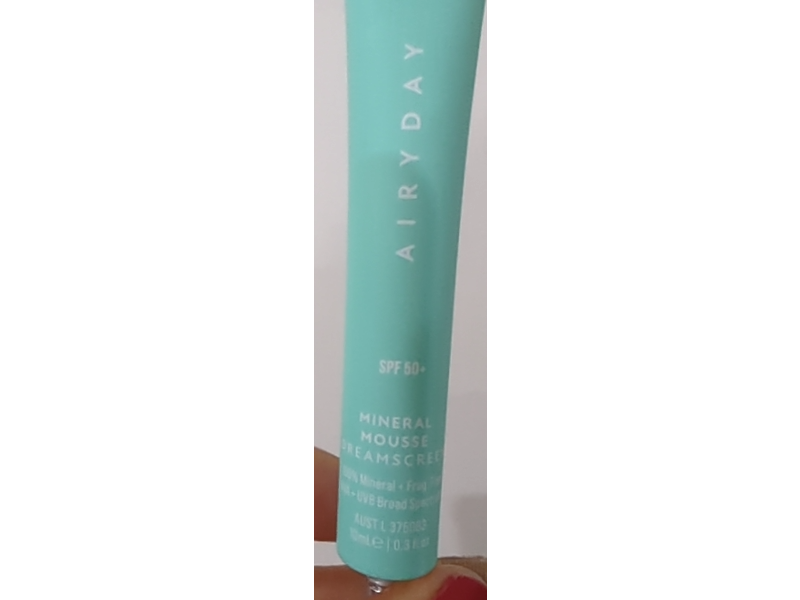 Airyday Mineral Mousse Dreamscreen, SPF 50+, 0.3 fl oz/10 mL