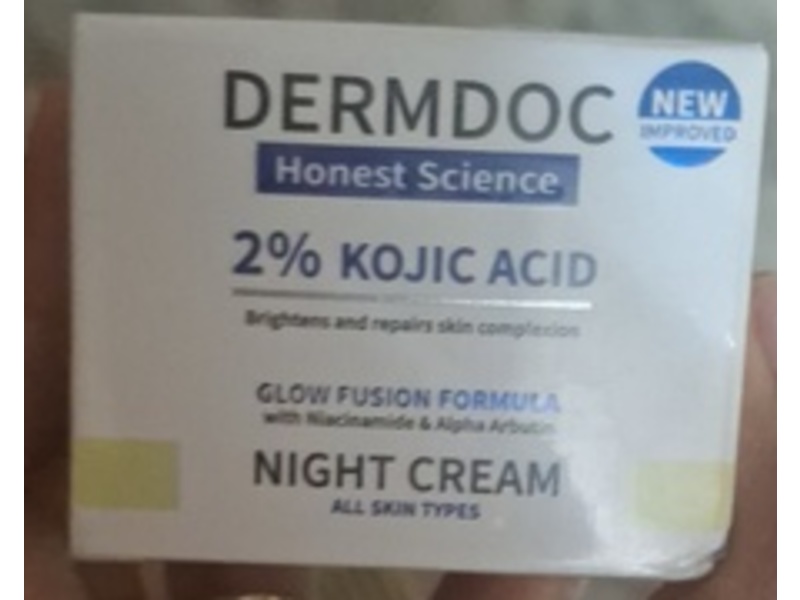 Dermdoc Night Cream, Kojic Acid 2%, 50 g