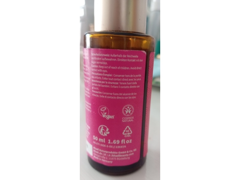 Khadi Hair Oil, Rose Repair, 1.69 fl oz/50 mL