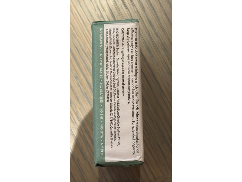 Reveka French Milled Magnesium Bar Soap,Eycalyptus , Spearmint, 7 oz/198.45 g, Pack Of 4