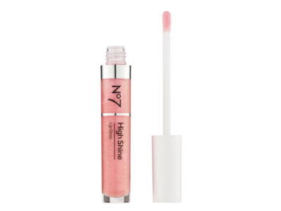 No 7 High Shine Lip Gloss, Pink, 0.27 fl oz/8 mL