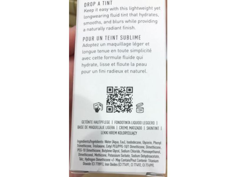 Morphe Hint Hint Skin Tint, Hint Of Ivory, 1 fl oz/30 mL