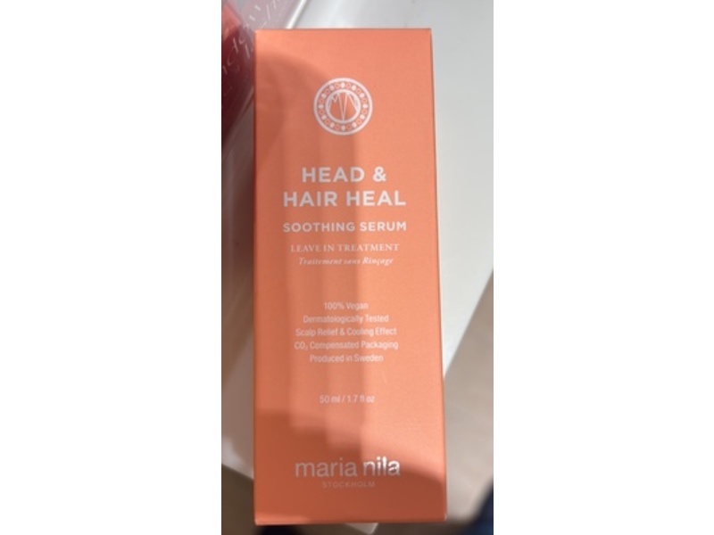 Maria Nila Head & Hair Heal Soothing Serum, 1.7 fl oz/50 mL