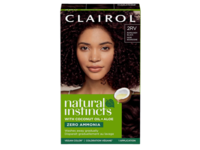 Clairol Natural Instincts Hair Color, 2RV Burgundy Black, 1 Application - thumbnail 1