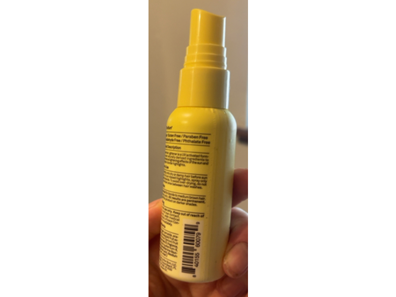 Sun Bum Blonde Hair Lightener, Blonde To Medium Brown, 1.4 fl oz/44 mL