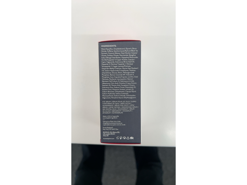 Drunk Elephant A-Shaba Complex Eye Serum - Anti Aging Wrinkle Serum for Dark Circles (15 mL / 0.5 Fl Oz)