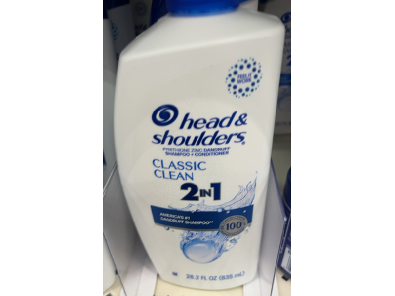 Head & Shoulders Classic Clean 2 In 1 Dandruff Shampoo + Conditioner, 28.2 fl oz/835 mL