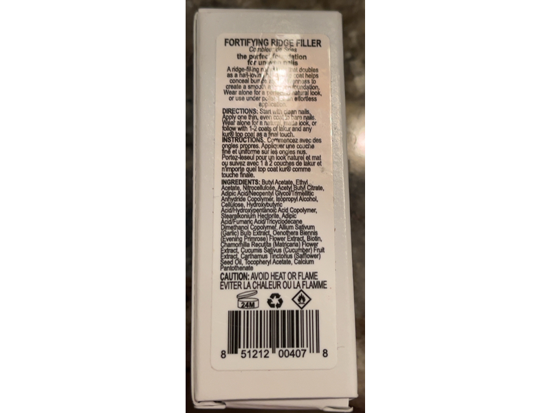 Londontown Nail Ridge Filler, Clear, 4 fl oz/12 mL