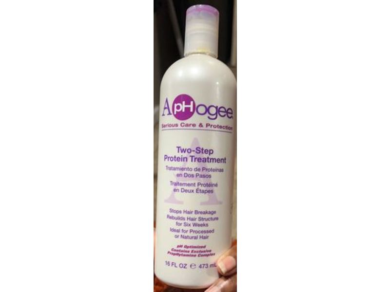 Aphogee Two-step Treatment Protein for Damaged Hair, 16 oz/473 mL