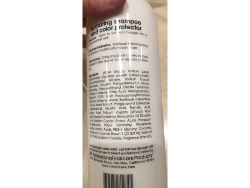 TRIDESIGN Hydrating Shampoo and Color Protector, 1 L