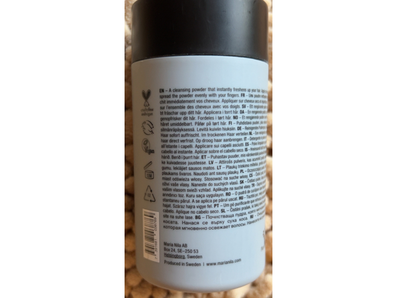 Maria Nila Cleansing Powder, 2.1 oz/60 g