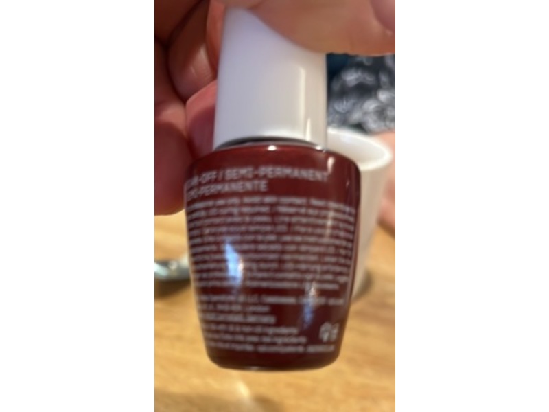 O.P.I Gel Color Nail Polish, I'm Not Really A Waitress, 0.5 fl oz/15 mL