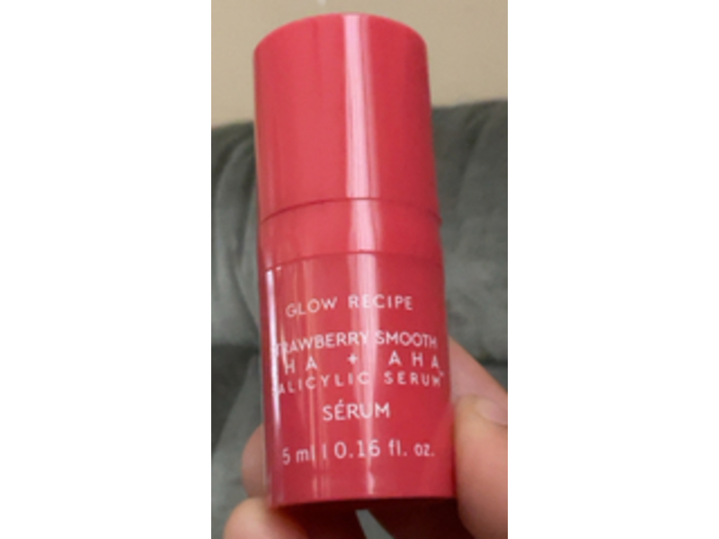 Glow Recipe Strawberry Smooth BHA + AHA Salicylic Acid Serum, 0.16 fl oz/5 mL