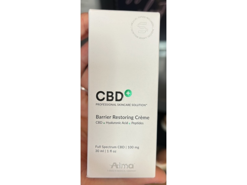 CBD Barrier Restoring Cream, 1 fl oz/30 mL