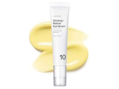 Tosowoong Ginseng + Retinal Eye Serum, Hyaluronic Acid Bakuchiol, 1.01 fl oz/30 mL