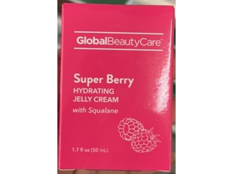 Global Beauty Care Hydrating Jelly Cream, Super Berry, 1.7 fl oz/50 mL