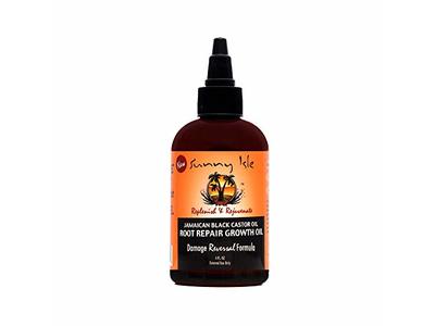 Sunny Isle Root Repair Growth Castor Oil, Jamaican Black, 4 fl oz