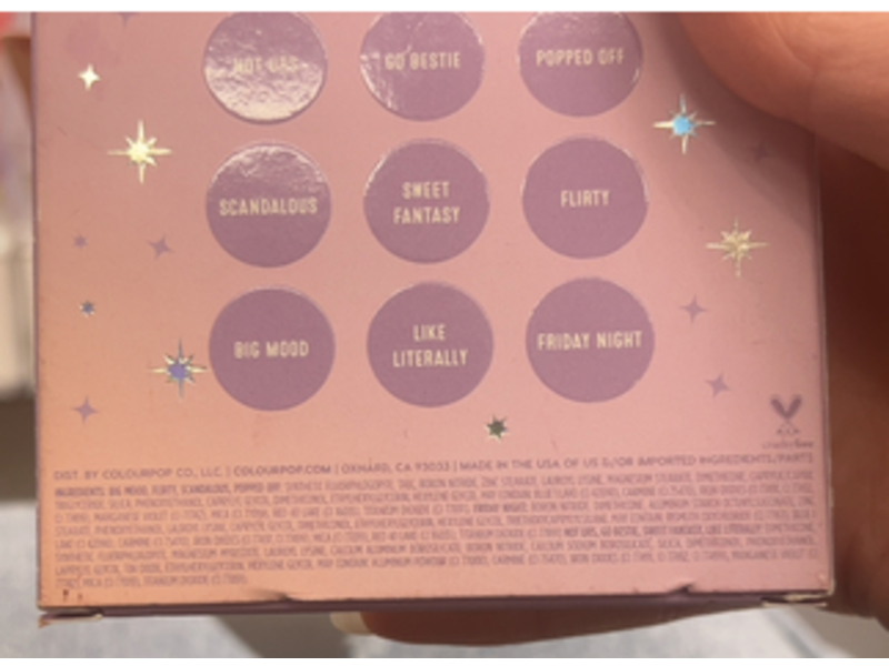 Colourpop Pressed Powder Palette, Vibe Check, 0.30 oz/9.00 g