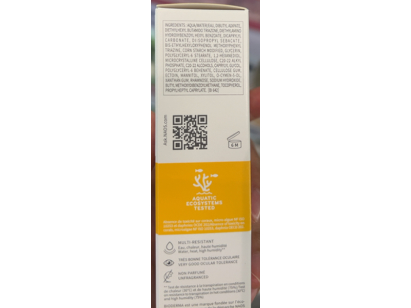 Bioderma Photoderm Aquafluide Sunscreen, SPF 50+ PA++++, 1.3 fl oz/40 mL