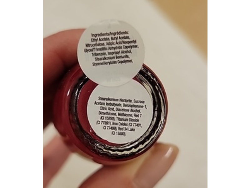 OPI Nail Polish Lacquer, Chick Flick Cherry, 0.5 fl oz/15 mL