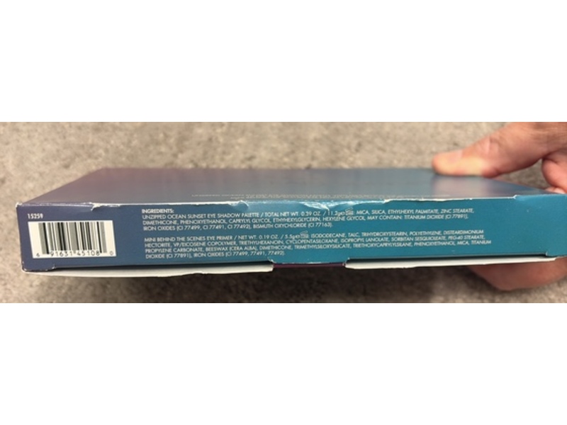 Lorac Unzipped Eye Shadow Palette + Eye Primer, Ocean Sunset Mini Behind The Scenes