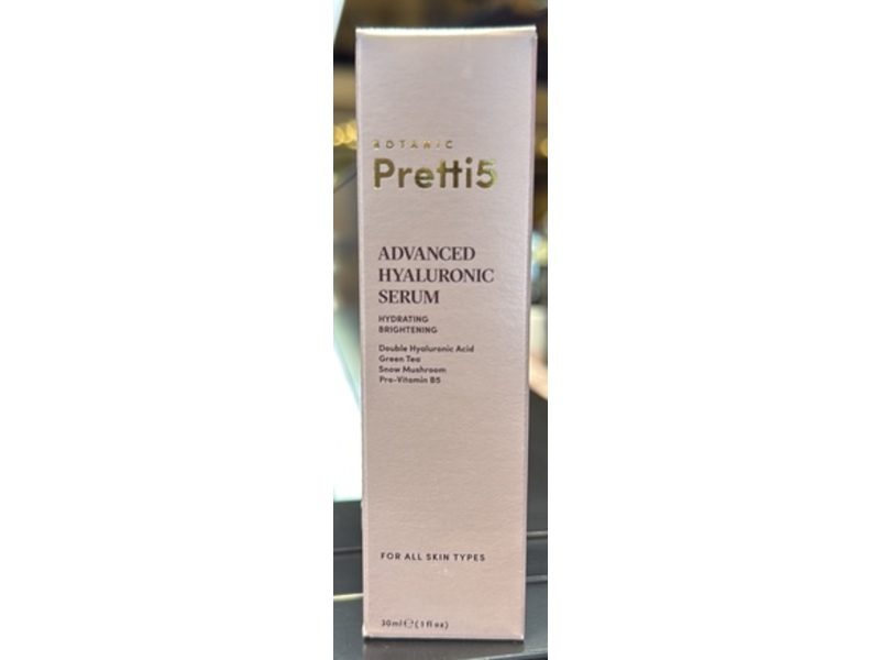 Pretti5 Advanced Hyaluronic Serum, 1 fl oz/30 mL