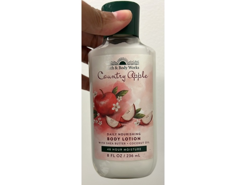 Bath & Body Works Daily Nourishing Body Lotion, Country Apple, 8 fl oz/236 mL