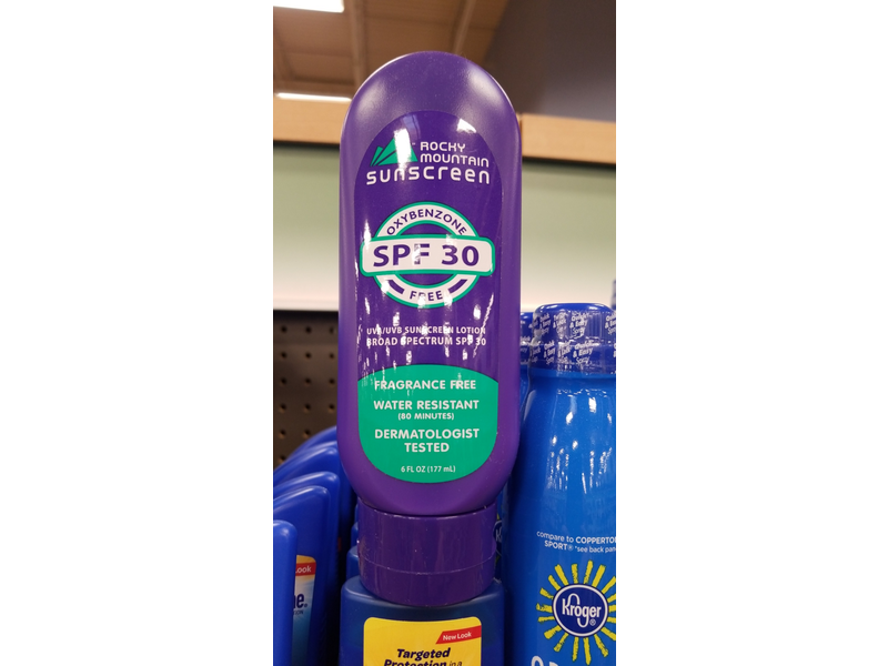 Rocky Mountain Sunscreen Lotion, SPF 30, 6 fl oz/177 mL