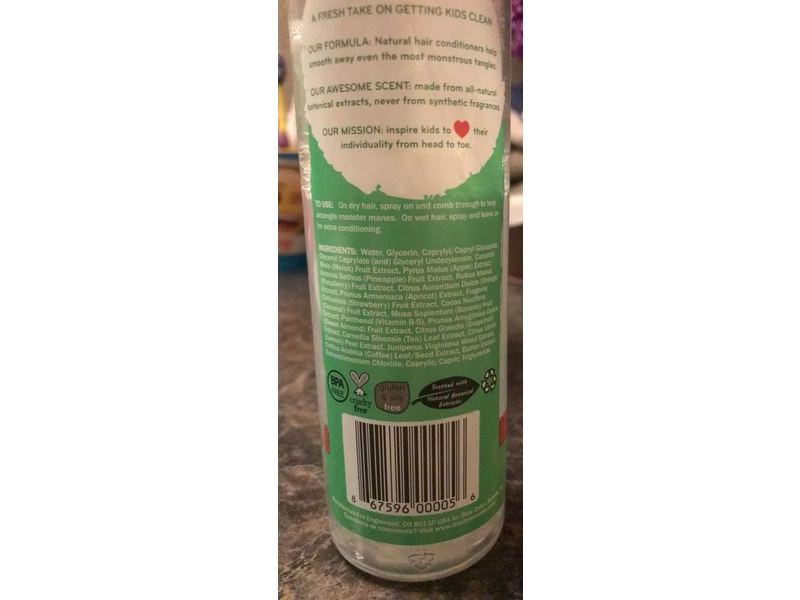 Fresh Monster Hair Detangler, Watermelon, 8.5 fl oz/251 mL, Pack Of 2