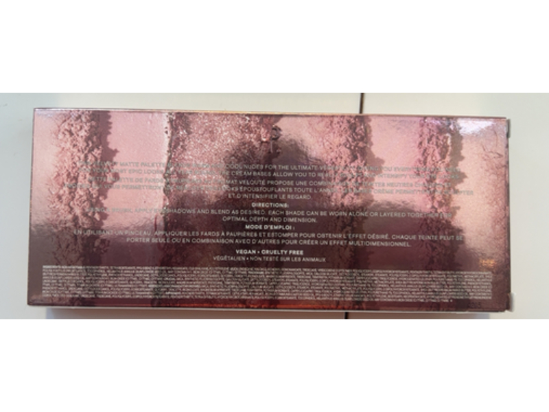 Patrick Ta Matte Eyeshadow Palette, Major Dimension III